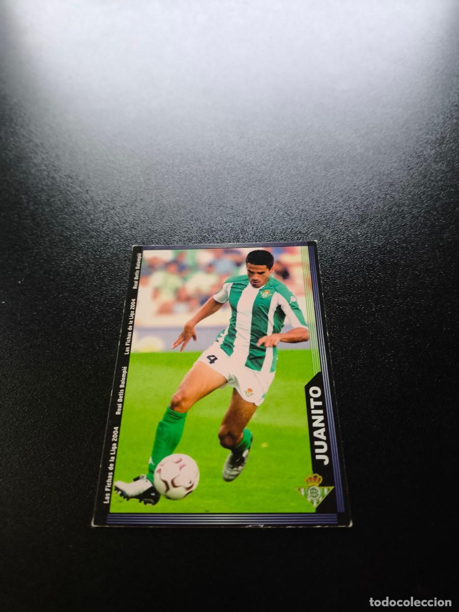 Cartes &agrave; collectionner de Football: 195 Juanito REAL BETIS MUNDICROMO LIGA 2003 2004 03 04 NO PANINI ESTE CROMO CARD