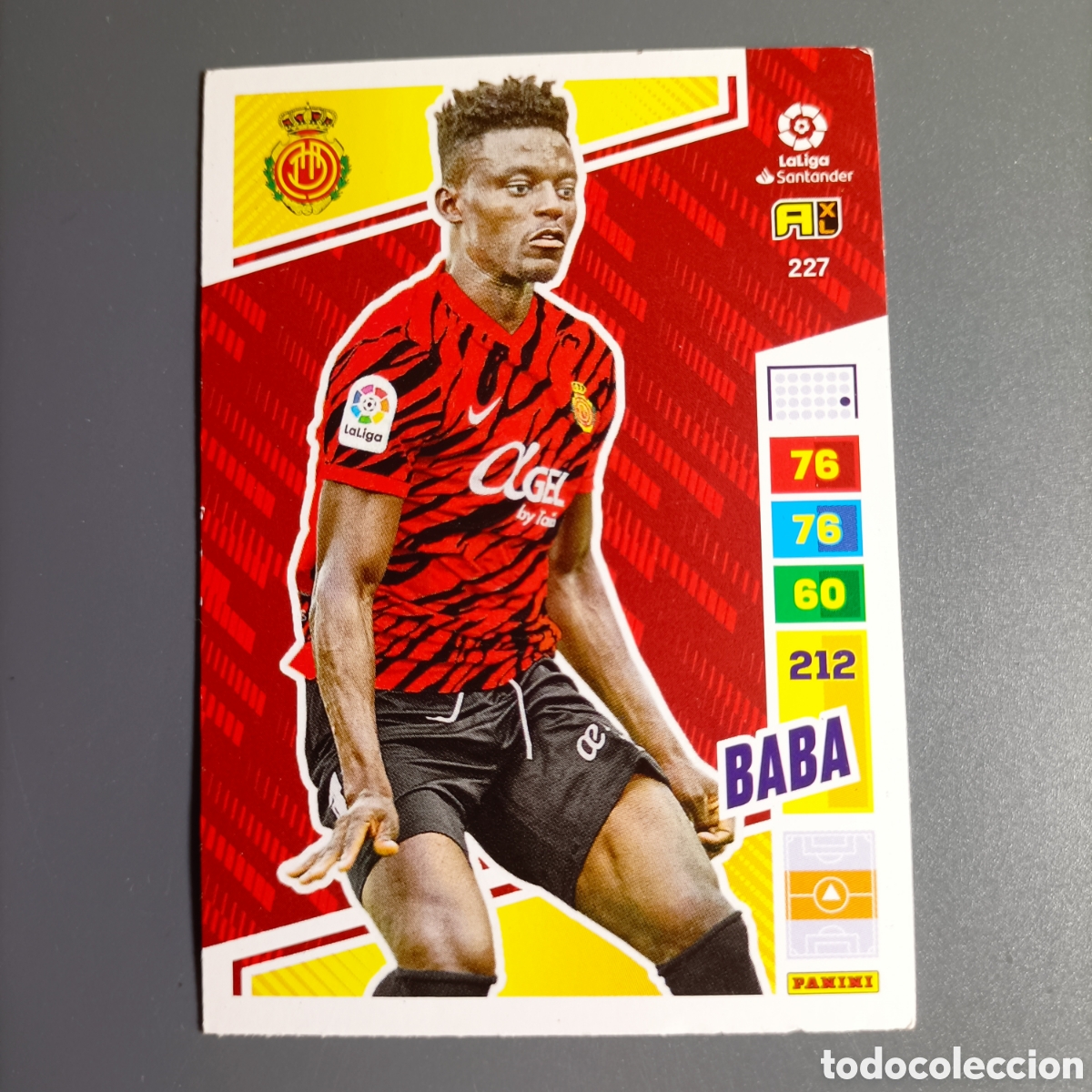 Cartes &agrave; collectionner de Football: ADRENALYN. LIGA 2022-2023 (MALLORCA) №227 BABA