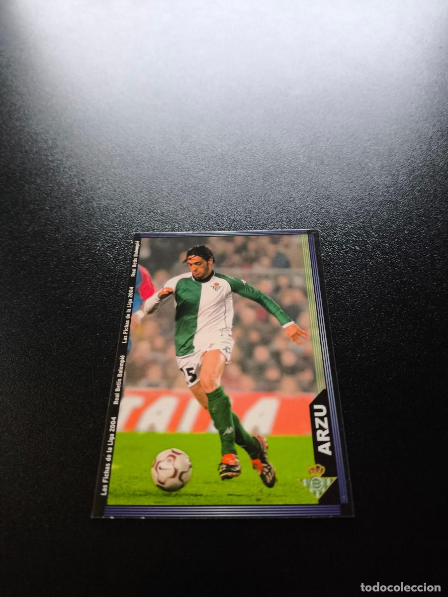 Cromos de F&uacute;tbol: 197 Arzu REAL BETIS MUNDICROMO LIGA 2003 2004 03 04 NO PANINI ESTE CROMO CARD