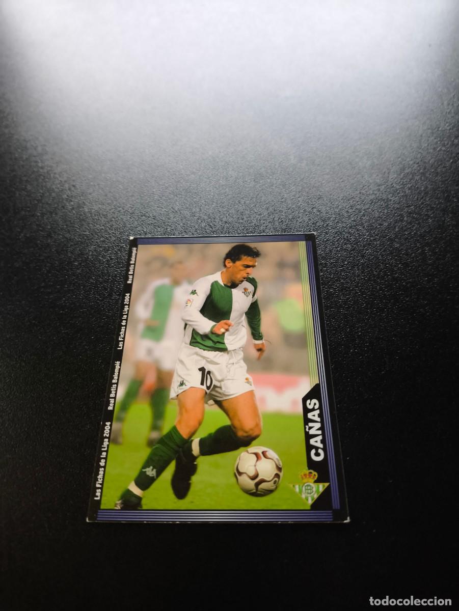 Cromos de F&uacute;tbol: 203 Ca&ntilde;as REAL BETIS MUNDICROMO LIGA 2003 2004 03 04 NO PANINI ESTE CROMO CARD