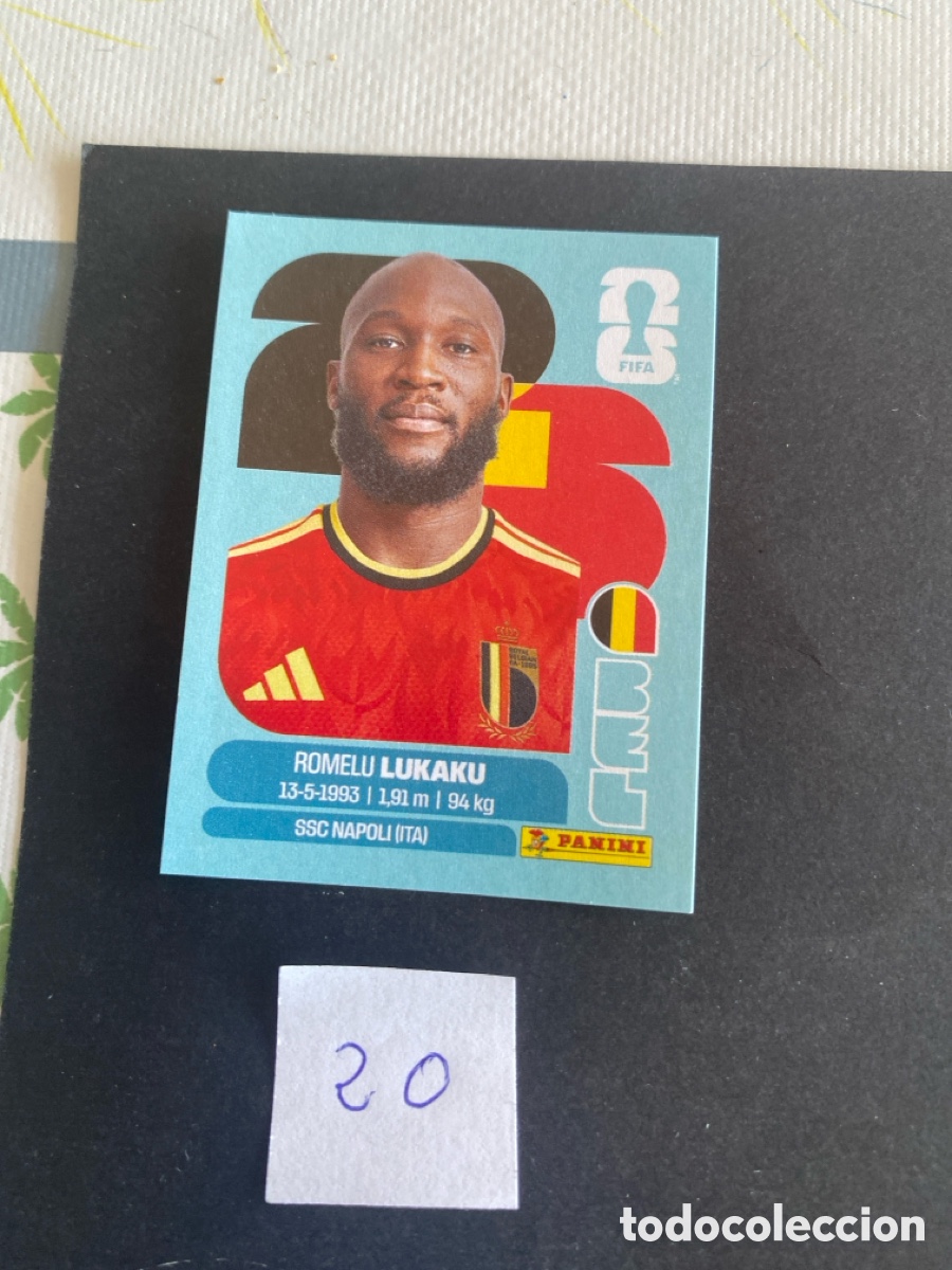 Figurine di Calcio: Cromo Belgica Mundial 2026 N* 20 nuevo