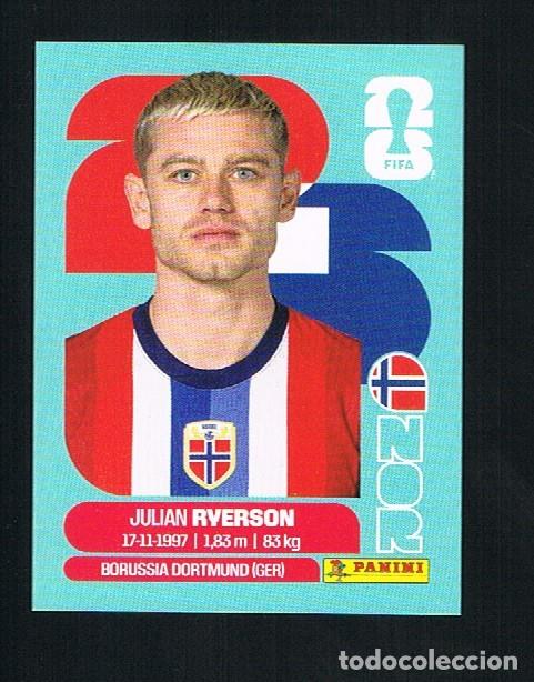 Figurine di Calcio: STICKER FIFA WORLD CUP 2026 NORUEGA N&ordm; 3 JULIAN RYERSON