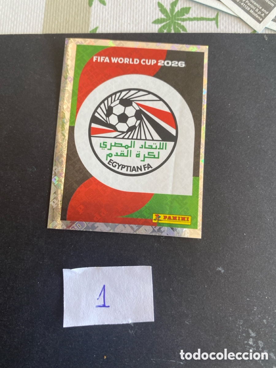 Figurine di Calcio: Cromo Egipto Mundial 2026 N* 1 nuevo