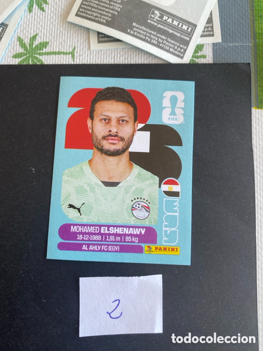 Figurine di Calcio: Cromo Egipto Mundial 2026 N* 2 nuevo