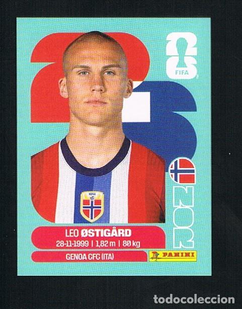 Figurine di Calcio: STICKER FIFA WORLD CUP 2026 NORUEGA N&ordm; 4 LEO OSTIGARD