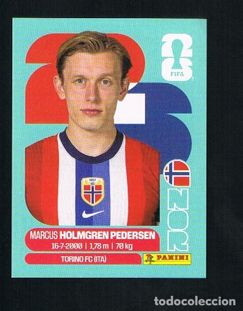 Cromos de F&uacute;tbol: STICKER FIFA WORLD CUP 2026 NORUEGA N&ordm; 6 MARCUS HOLMGREN PEDERSEN