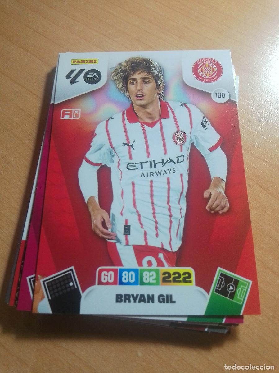 Cromos de F&uacute;tbol: 180 BRYAN GIL DEL GIRONA 25 26 ADRENALYN XL 2025 2026