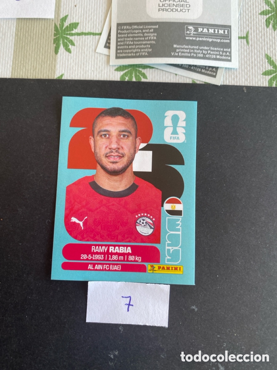 Cromos de F&uacute;tbol: Cromo Egipto Mundial 2026 N* 7 nuevo