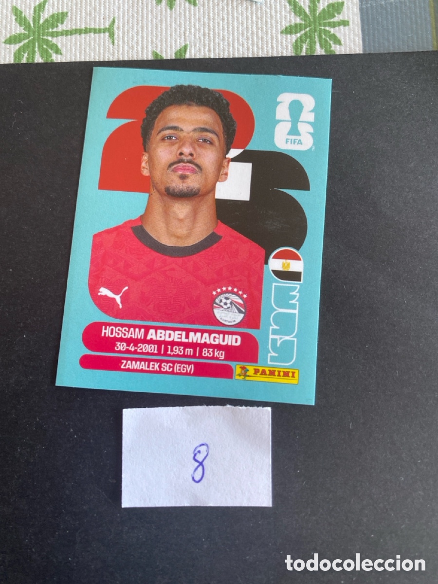 Cromos de F&uacute;tbol: Cromo Egipto Mundial 2026 N* 8 nuevo