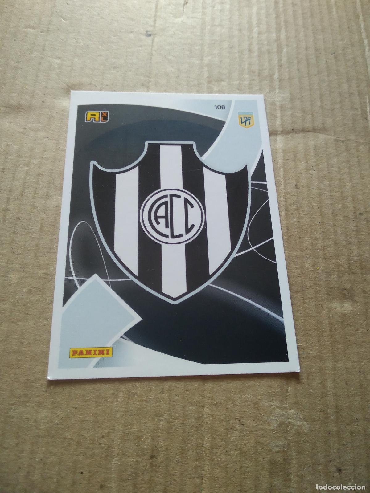 Cromos de F&uacute;tbol: 106 ESCUDO CENTRAL CORDOBA CROMO FUTBOL ARGENTINO 21-22 PANINI LIGA ARGENTINA 2021-2022
