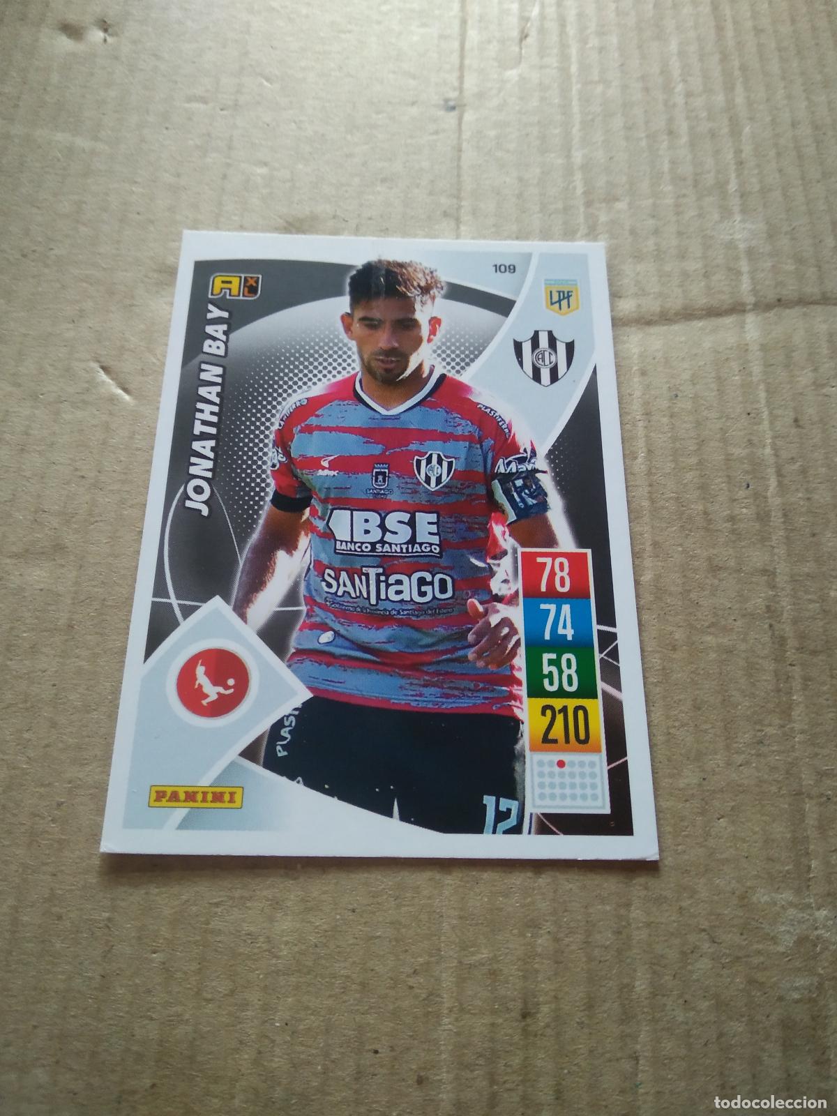 Cromos de F&uacute;tbol: 109 JONATHAN BAY CENTRAL CORDOBA CROMO FUTBOL ARGENTINO 21-22 PANINI LIGA ARGENTINA 2021-2022