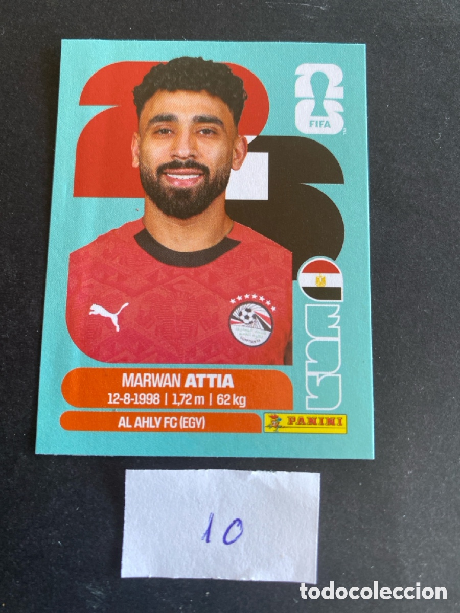 Cromos de F&uacute;tbol: Cromo Egipto Mundial 2026 N* 10 nuevo