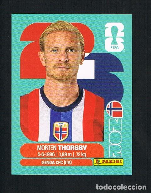 Cromos de F&uacute;tbol: STICKER FIFA WORLD CUP 2026 NORUEGA N&ordm; 9 MORTEN THORSBV