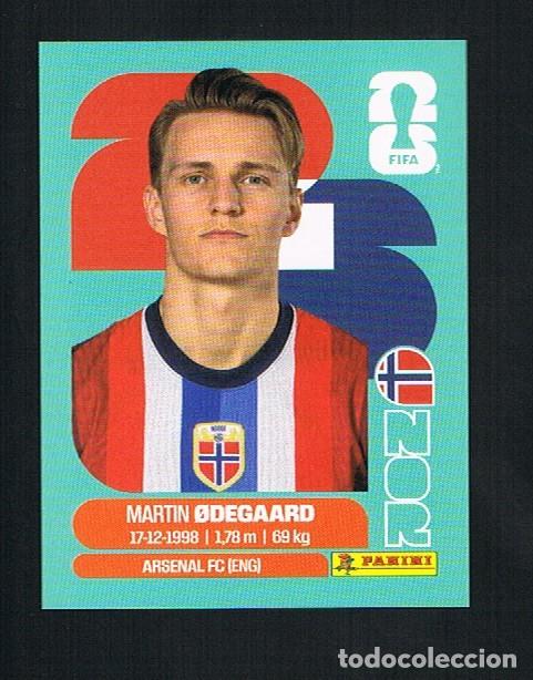 Cromos de F&uacute;tbol: STICKER FIFA WORLD CUP 2026 NORUEGA N&ordm; 10 MARTIN ODEGAARD