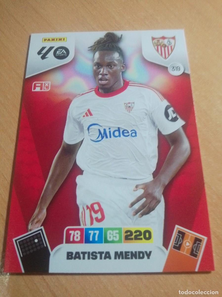 Cromos de F&uacute;tbol: 319 BATISTA MENDY DEL SEVILLA 25 26 ADRENALYN XL 2025 2026