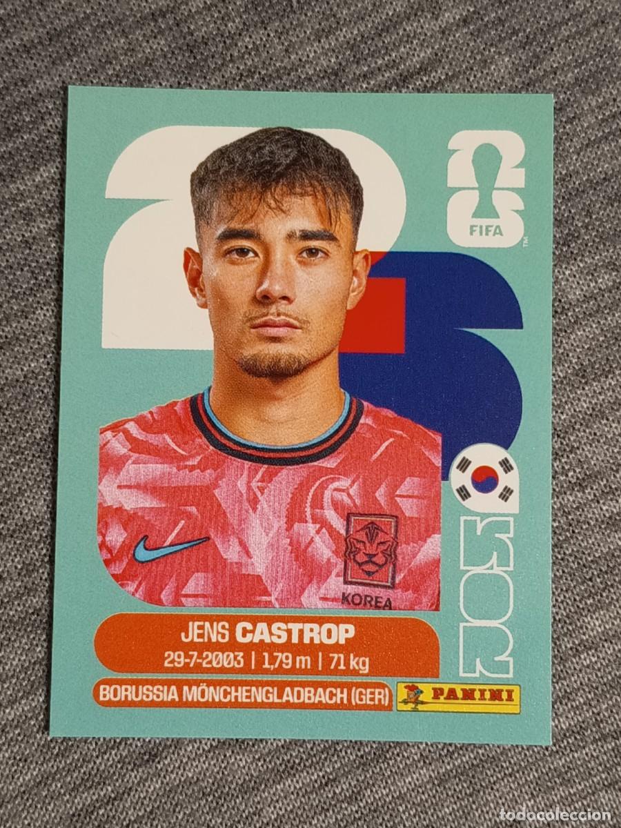 Cromos de F&uacute;tbol: CASTROP KOR 15 STICKER MUNDIAL 2026 PANINI FIFA WORLD CUP NUEVO