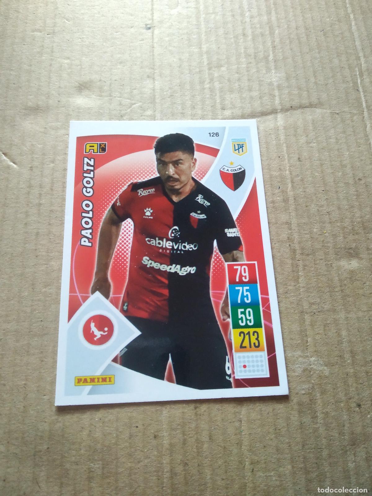 Cromos de F&uacute;tbol: 126 PAOLO GOLTZ COLON CROMO FUTBOL ARGENTINO 21-22 PANINI LIGA ARGENTINA 2021-2022
