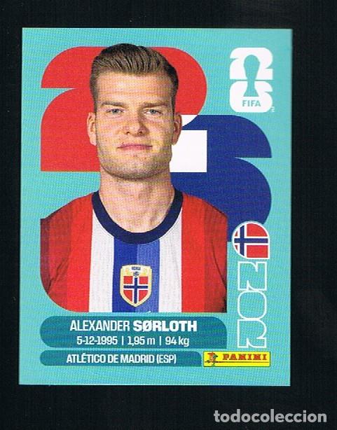 Cromos de F&uacute;tbol: STICKER FIFA WORLD CUP 2026 NORUEGA N&ordm; 16 ALEXANDER SORLOTH