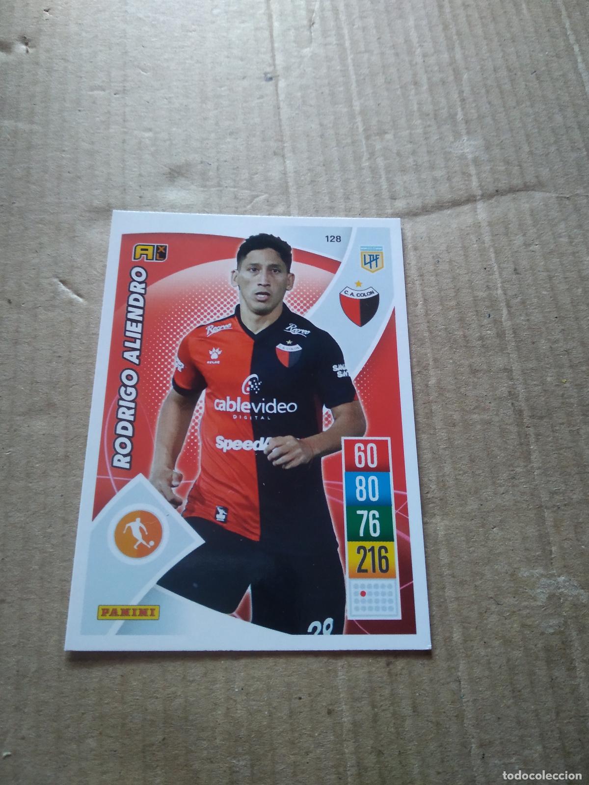 Cromos de F&uacute;tbol: 128 RODRIGO ALIENDRO COLON CROMO FUTBOL ARGENTINO 21-22 PANINI LIGA ARGENTINA 2021-2022