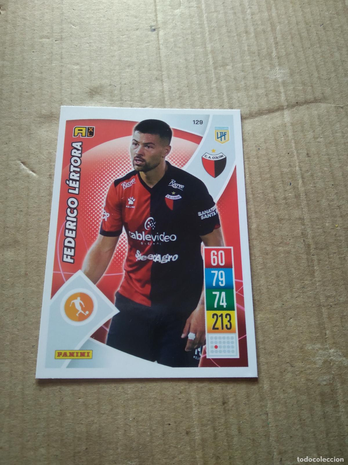 Cromos de F&uacute;tbol: 129 FEDERICO LERTORA COLON CROMO FUTBOL ARGENTINO 21-22 PANINI LIGA ARGENTINA 2021-2022