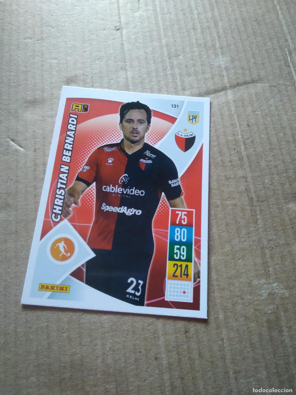 Cromos de F&uacute;tbol: 131 CHRISTIAN BERNARDI COLON CROMO FUTBOL ARGENTINO 21-22 PANINI LIGA ARGENTINA 2021-2022