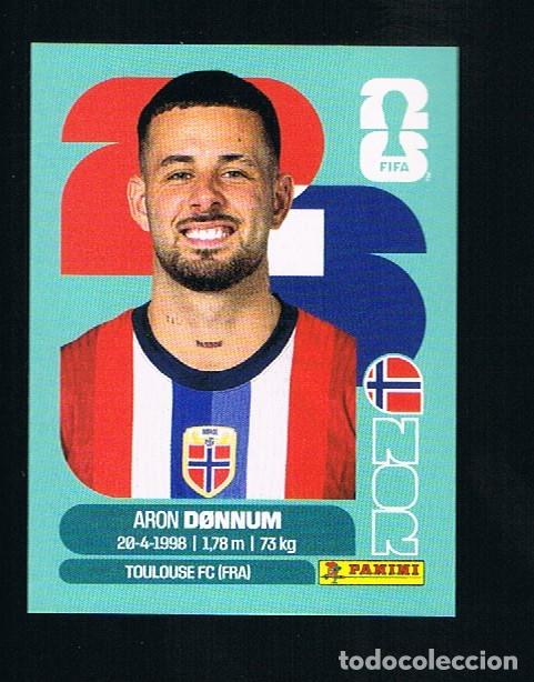 Cromos de F&uacute;tbol: STICKER FIFA WORLD CUP 2026 NORUEGA N&ordm; 17 ARON DONNUM