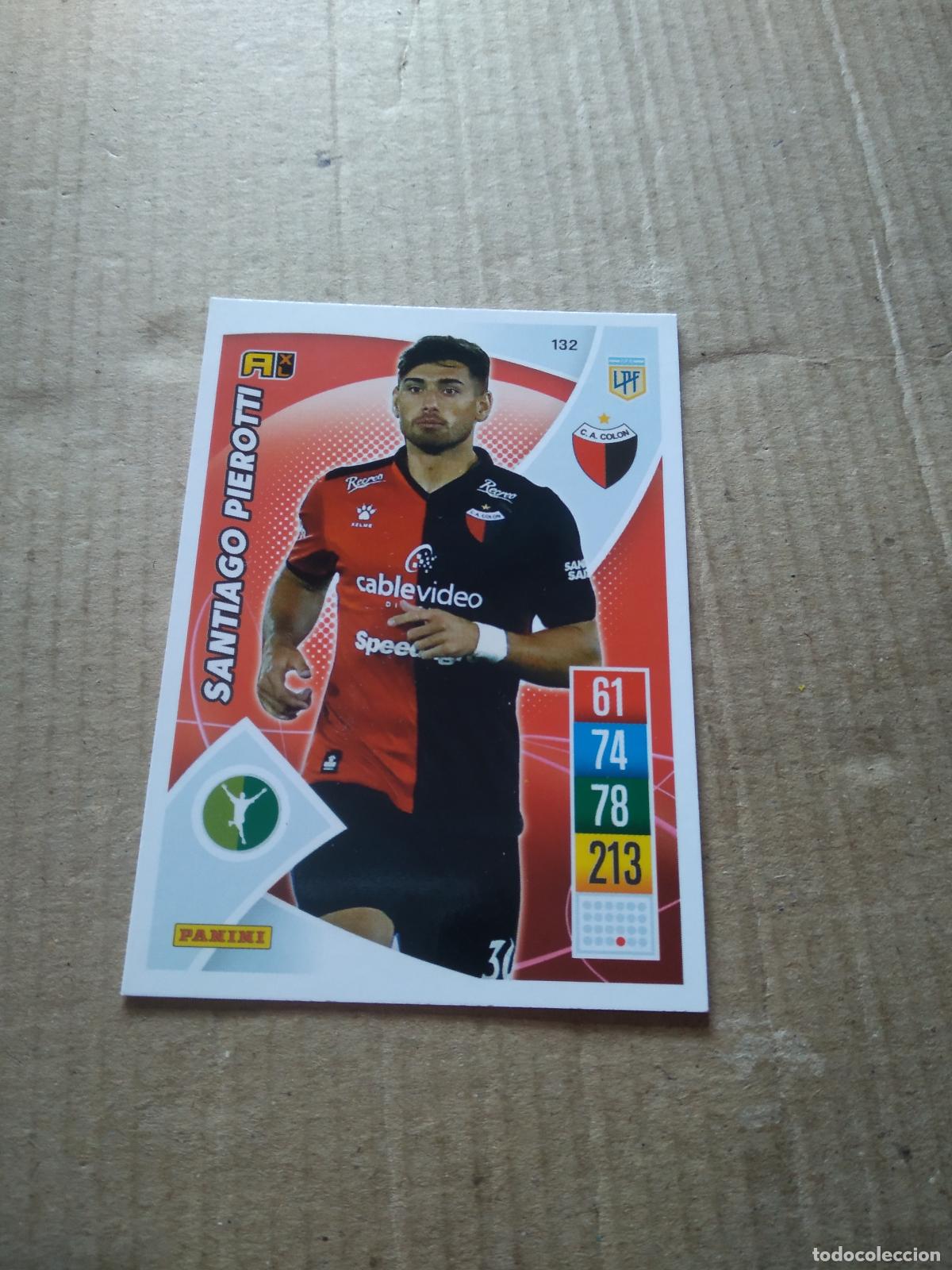 Cromos de F&uacute;tbol: 132 SANTIAGO PIEROTTI COLON CROMO FUTBOL ARGENTINO 21-22 PANINI LIGA ARGENTINA 2021-2022