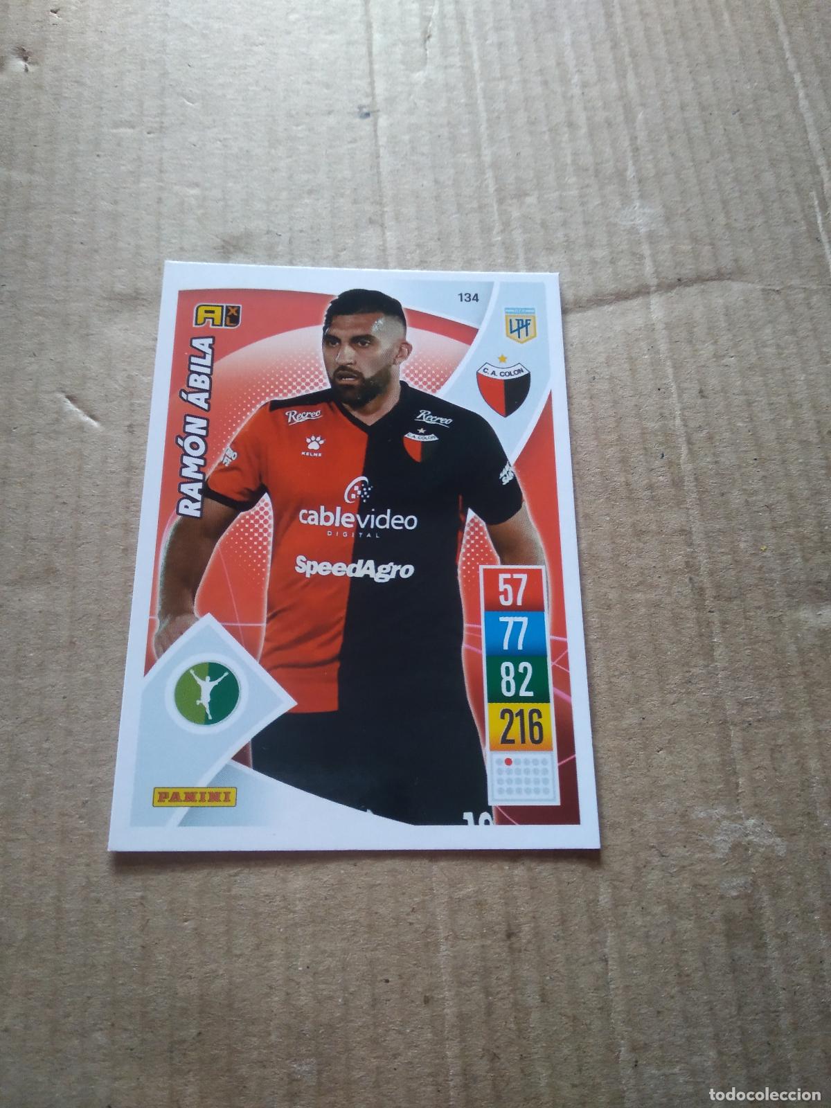 Cromos de F&uacute;tbol: 134 RAMON ABILA COLON CROMO FUTBOL ARGENTINO 21-22 PANINI LIGA ARGENTINA 2021-2022