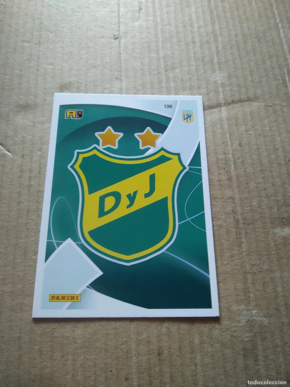 Cromos de F&uacute;tbol: 136 ESCUDO DEFENSA Y JUSTICIA CROMO FUTBOL ARGENTINO 21-22 PANINI LIGA ARGENTINA 2021-2022
