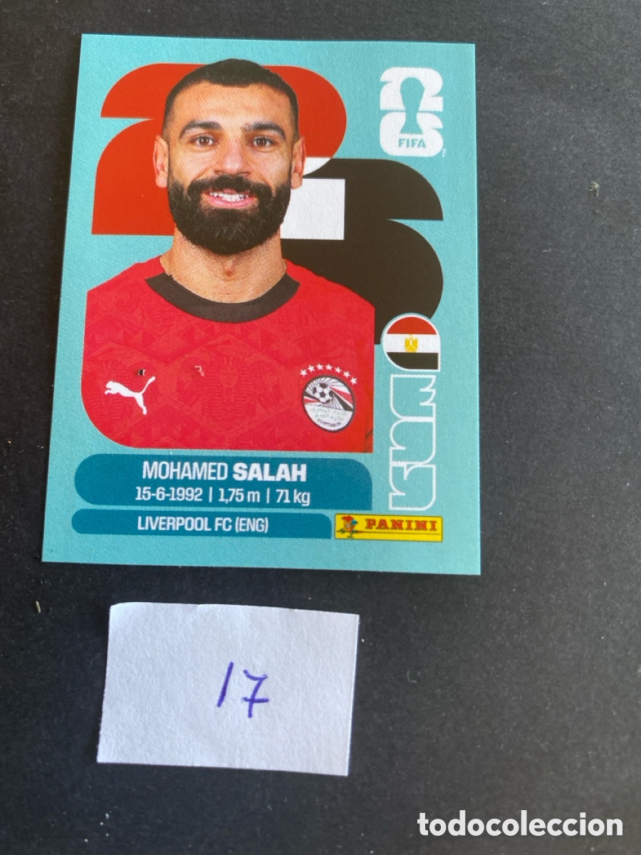 Cromos de F&uacute;tbol: Cromo Egipto Mundial 2026 N* 17 nuevo