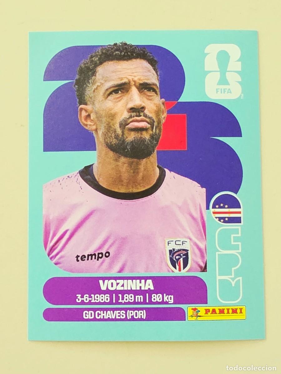 Cromos de F&uacute;tbol: CPV 2 Vozinha, Cabo Verde Panini FIFA World Cup Mundial 2026 Sticker
