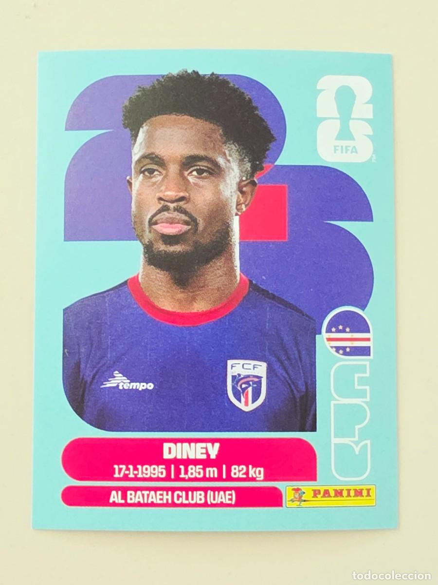 Cromos de F&uacute;tbol: CPV 5 Diney, Cabo Verde Panini FIFA World Cup Mundial 2026 Sticker