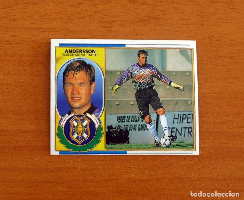 Cromos de F&uacute;tbol: Tenerife - Andersson, Fichaje 21 - Ediciones Este Liga 1996-1997, 96-97 - Nunca Pegado