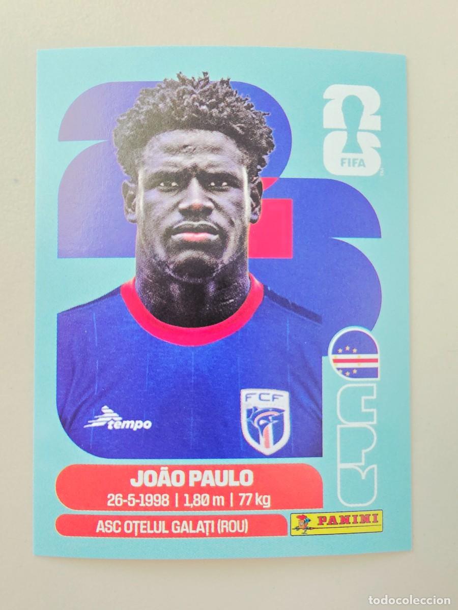Cromos de F&uacute;tbol: CPV 8 Jo&atilde;o Paulo, Cabo Verde, Panini FIFA World Cup Mundial 2026 Sticker