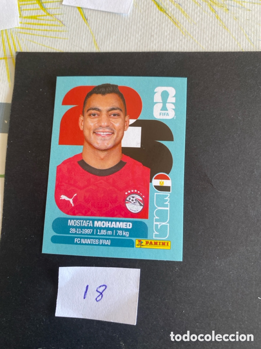Cromos de F&uacute;tbol: Cromo Egipto Mundial 2026 N* 18 nuevo