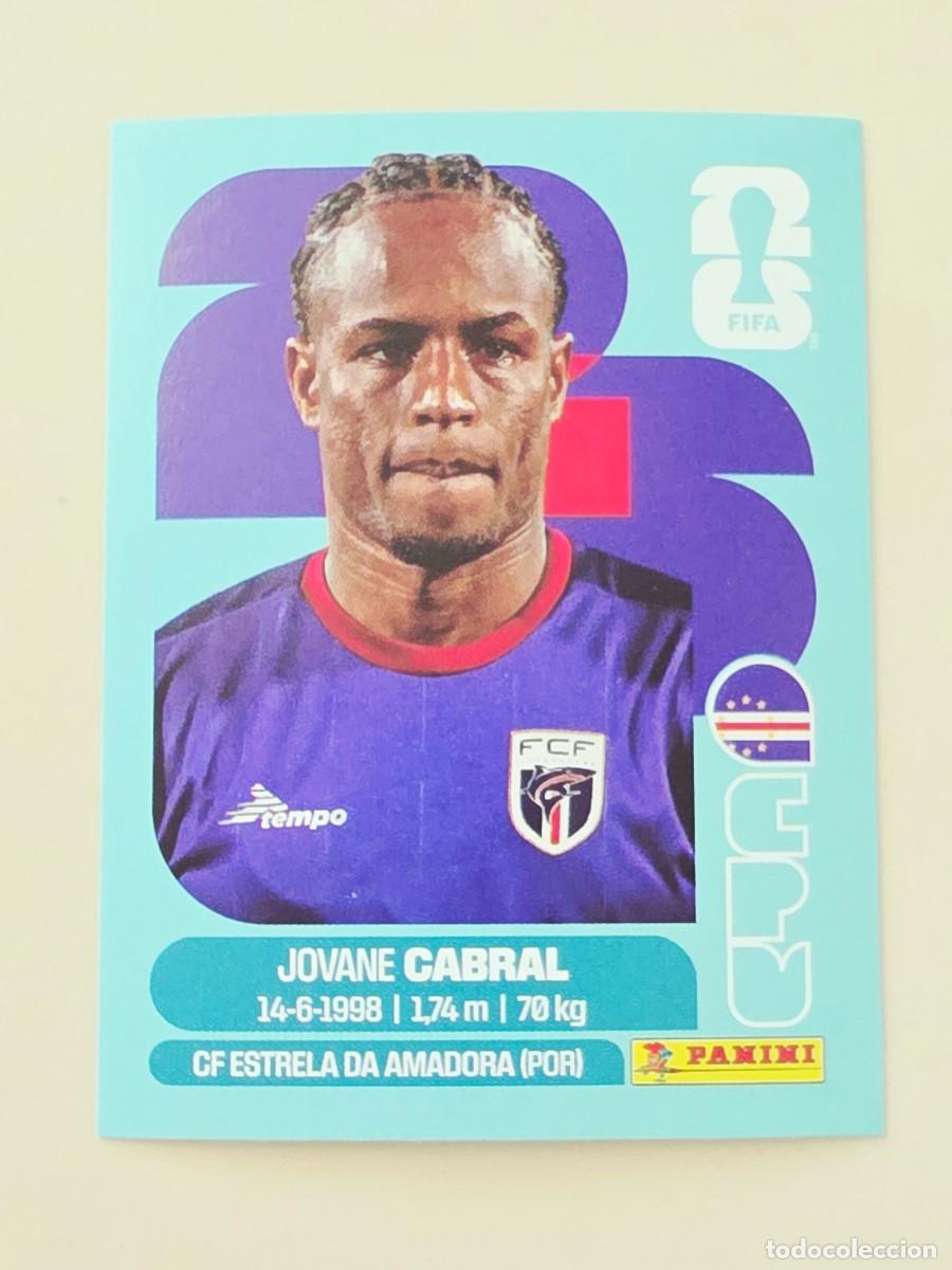 Cromos de F&uacute;tbol: CPV 16 Jovane Cabral, Cabo Verde, Panini FIFA World Cup Mundial 2026 Sticker
