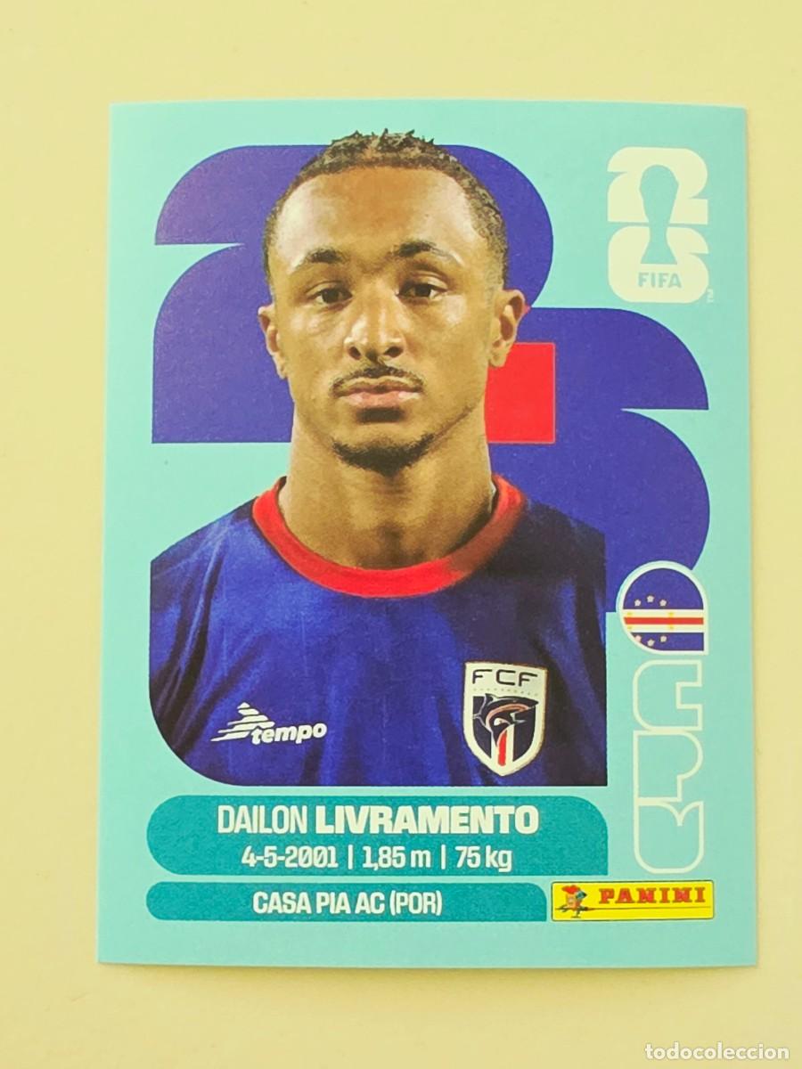 Cromos de F&uacute;tbol: CPV 18 Dailon Livramento, Cabo Verde, Panini FIFA World Cup Mundial 2026 Sticker