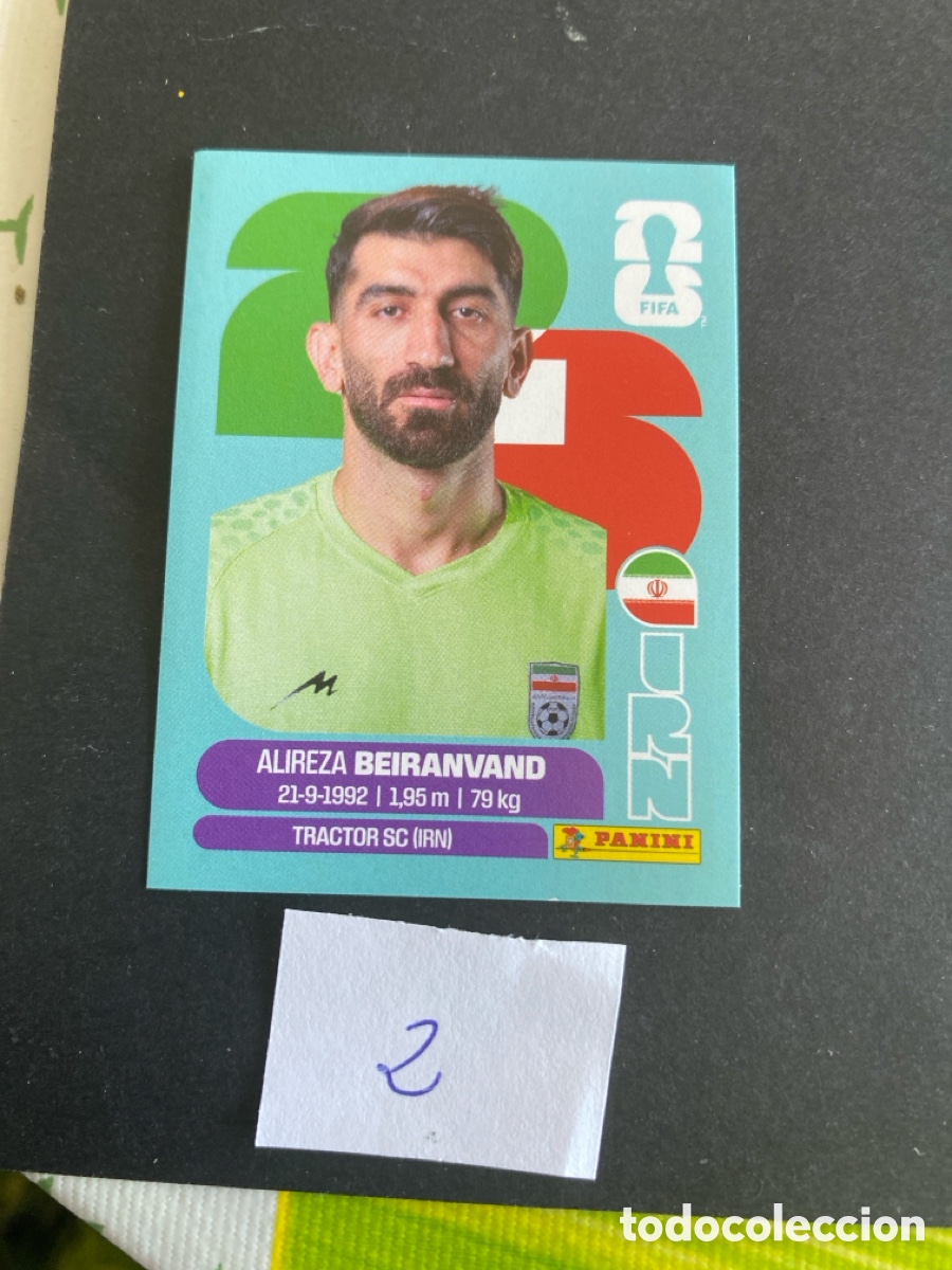 Cromos de F&uacute;tbol: Cromo Ir&aacute;n Mundial 2026 N*2 nuevo