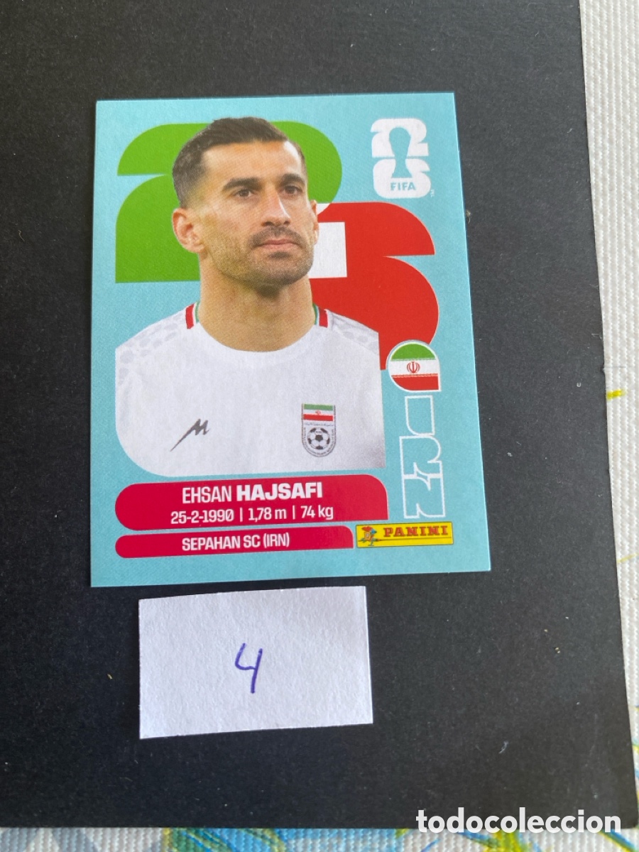 Cromos de F&uacute;tbol: Cromo Iran Mundial 2026 N* 4 nuevo