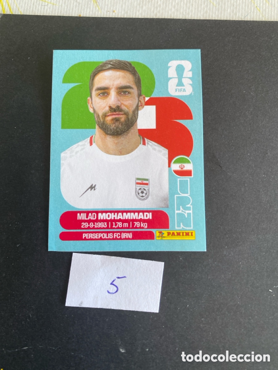 Cromos de F&uacute;tbol: Cromo Iran Mundial 2026 N* 5 nuevo