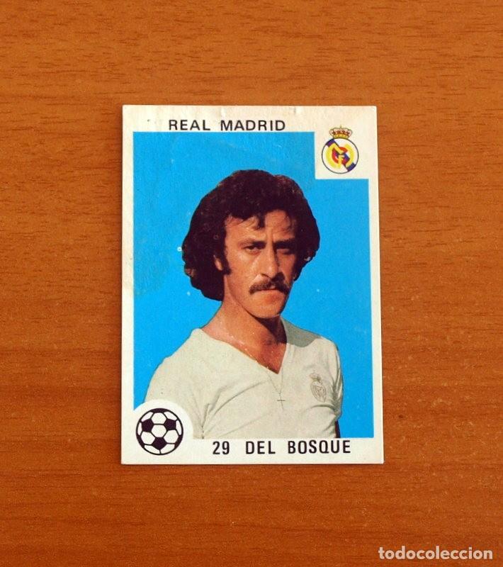 Cromos de F&uacute;tbol: Real Madrid -N&ordm; 29 Del Bosque - Editorial Maga 1978-1979, 78-79 - Nunca Pegado
