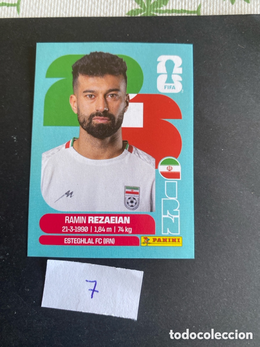 Cromos de F&uacute;tbol: Cromo Iran Mundial 2026 N* 7 nuevo