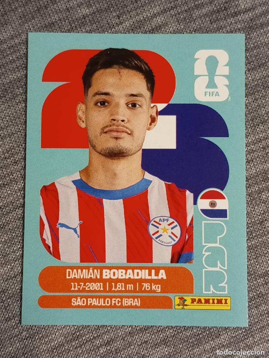 Cromos de F&uacute;tbol: BOBADILLA PAR 11 STICKER MUNDIAL 2026 PANINI FIFA WORLD CUP NUEVO