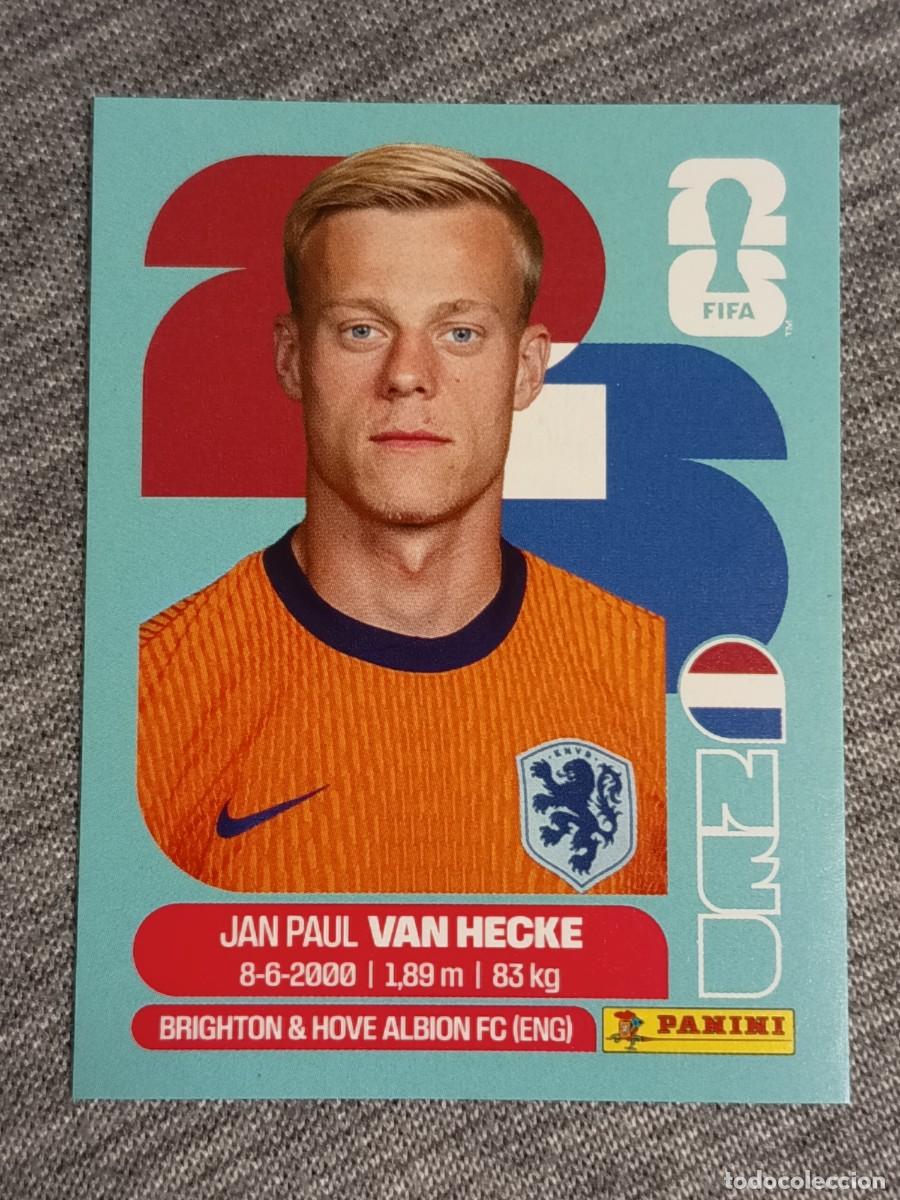 Cromos de F&uacute;tbol: VAN HECKE NED 9 STICKER MUNDIAL 2026 PANINI FIFA WORLD CUP NUEVO