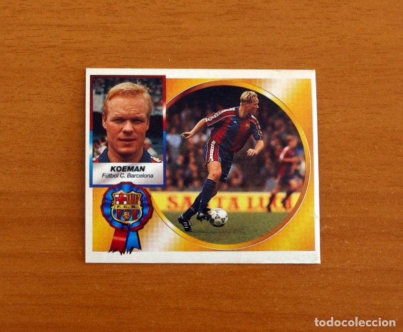 Cromos de F&uacute;tbol: Barcelona - Koeman - Ediciones Este Liga 1994-1995, 94-95 - Nunca Pegado