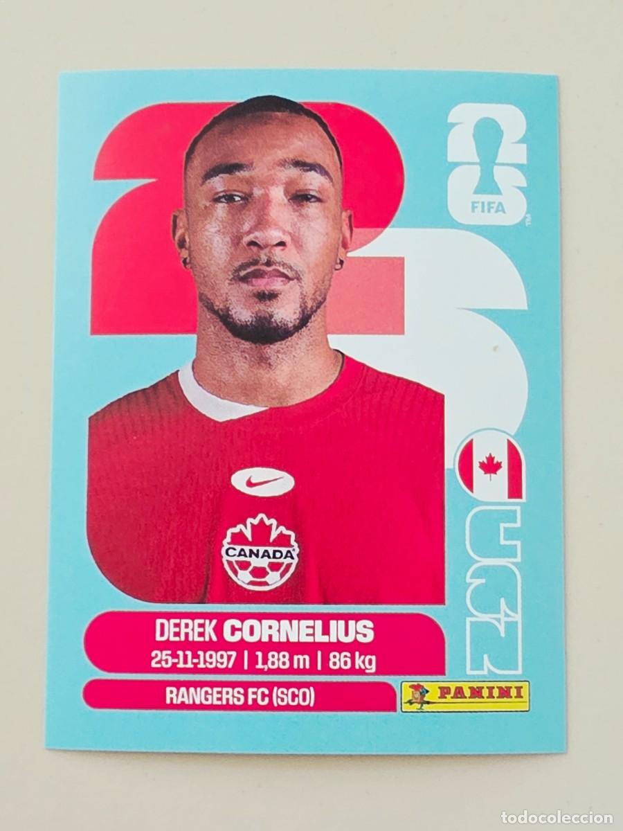 Cromos de F&uacute;tbol: CAN 7 Derek Cornelius, Canad&aacute;, Panini FIFA World Cup Mundial 2026 Sticker