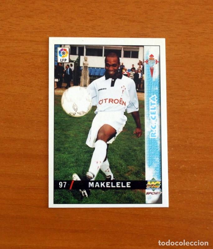 Cromos de F&uacute;tbol: Celta de Vigo - N&ordm; 97 Makelele - Mundicromo Las Fichas de la Liga 1998-1999-98-99