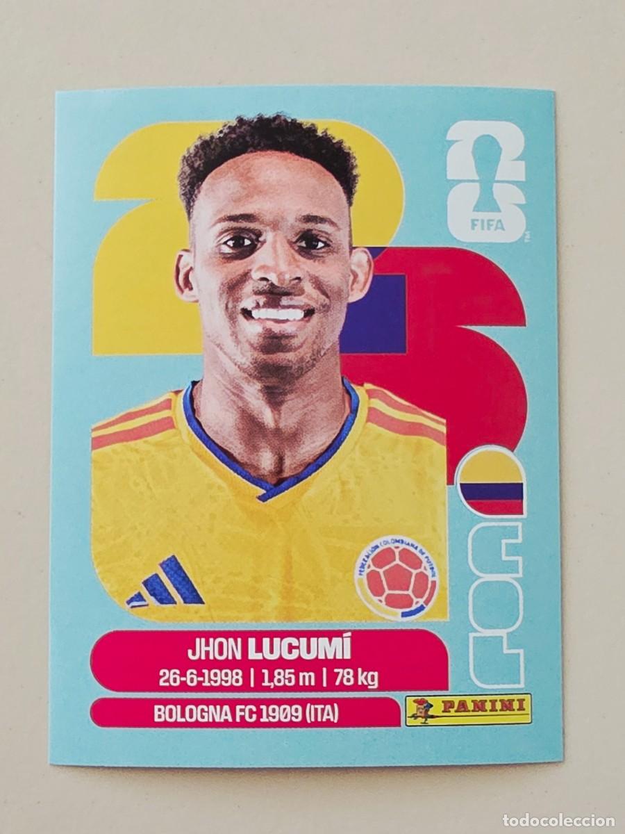 Football Stickers: COL 8 Jhon Lucum&iacute;, Colombia, Panini FIFA World Cup Mundial 2026 Sticker