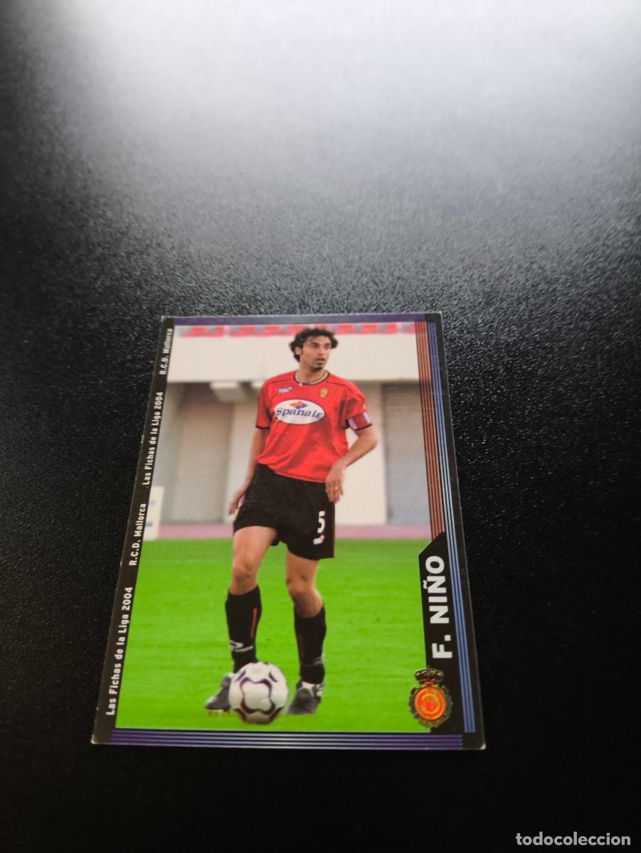 Football Stickers: 223 Fernando Ni&ntilde;o MALLORCA MUNDICROMO LIGA 2003 2004 03 04 NO PANINI ESTE CROMO CARD