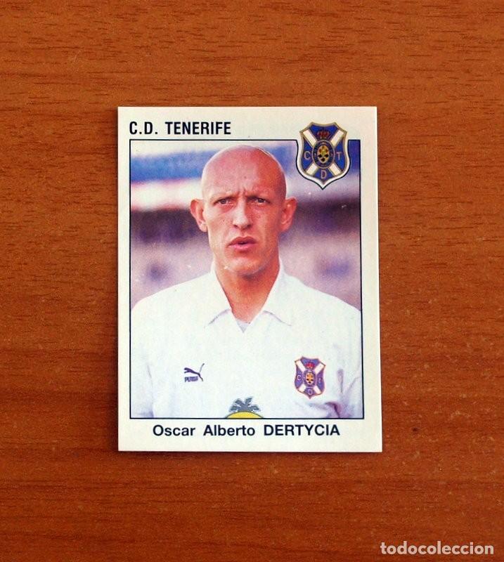 Cromos de F&uacute;tbol: Tenerife - N&ordm; 307, Dertycia - Editorial Panini 1993-1994, 93-94 - Nunca pegado